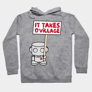 O'BOT Toy Robot (It Takes O'village) Hoodie